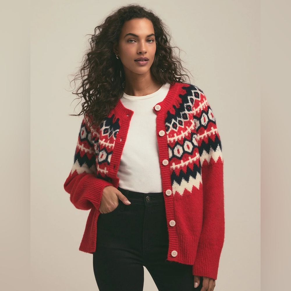 FAVORITE DAUGHTER THE‎ SNOWED IN CARDIGAN
SIZE XS